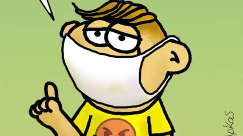 Αρκάς: Η καλημέρα του Θανασάκη και το μήνυμά του για τον κορονοϊό