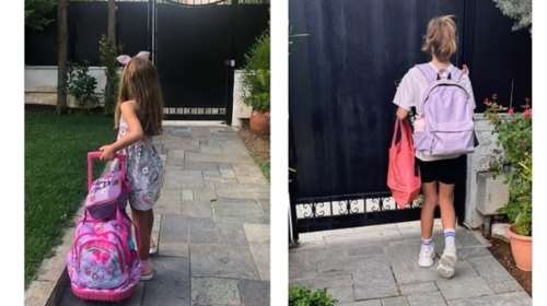 Βάσω Λασκαράκη: &quot;6 χρόνια! Πόσο γρήγορα πέρασαν, κλείνεις τα μάτια και είναι όλα εκεί&quot; - Η κόρη της τέλειωσε το δημοτικό