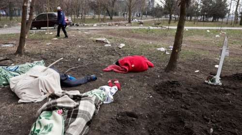 Γαλλία, Ελλάδα και Τουρκία θα επιχειρήσουν την εκκένωση των αμάχων της Μαριούπολης - Δηλώσεις Μακρόν και Μητσοτάκη