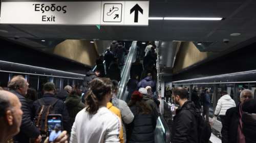 Νέο πρόβλημα: Σε &quot;υποβαθμισμένη&quot; λειτουργία το μετρό Θεσσαλονίκης - Γίνεται μετεπιβίβαση στο &quot;Συντριβάνι&quot;