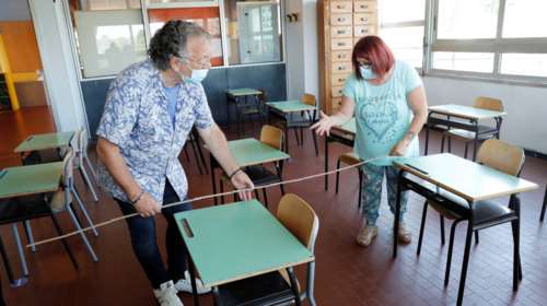 Κορονοϊός - Ιταλία: Ανοίγουν σήμερα τα περισσότερα σχολεία - Υπουργός Υγείας: Δεν υπάρχει μηδενικός κίνδυνος