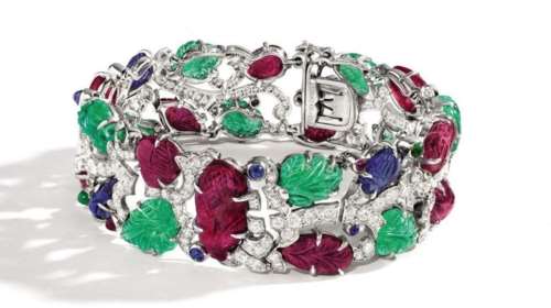 1,3 εκατομμύρια δολάρια για το εμβληματικό κόσμημα Tutti Frutti του οίκου Καρτιέ