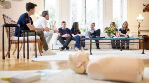 Ο Μητσοτάκης συναντήθηκε με τα παιδιά της &quot;Kids Save Lives&quot;: Θα έχετε τη στήριξή μας