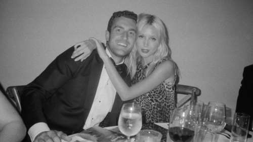 Μαρία Ολυμπία: Η βραδινή εμφάνιση στο κάστρο Eastron δίπλα στον Πέρεγκριν Πίρσον [εικόνες]