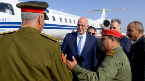 Λιβυκό &quot;καψόνι&quot; στον Δένδια: Δεν ενέκριναν τα σχέδια πτήσης και πέταξε στη Βεγγάζη...μέσω Μάλτας