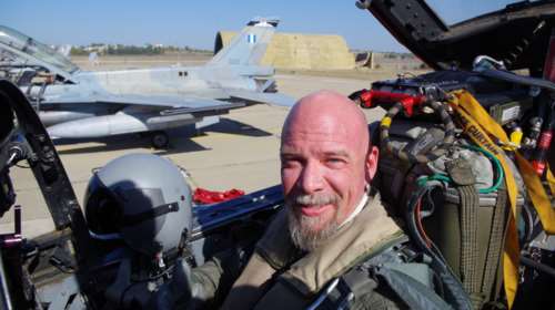 Δημοσιογράφος είχε πετάξει με το μοιραίο Φάντομ στην Ανδραβίδα - Η πτήση τον Νοέμβριο του 2022 [εικόνες]