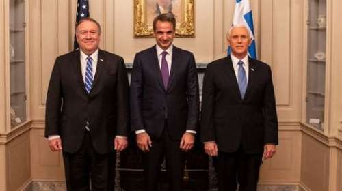 Ο Πομπέο αποχαιρετά με φωτογραφία τον &quot;φίλο και σύμμαχο&quot; Κυριάκο Μητσοτάκη