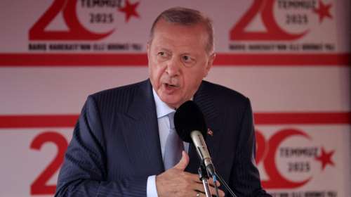 Ερντογάν: Η λύση του Κυπριακού περνά αποκλειστικά μέσα από την ύπαρξη δύο κρατών