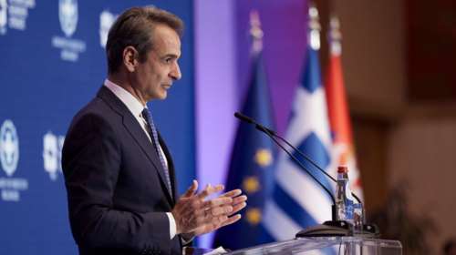 Μητσοτάκης σε Σερβο-Ελληνικό Φόρουμ: Πολύ μεγάλες ευκαιρίες για επενδύσεις σε υποδομές, ενέργεια, απόβλητα