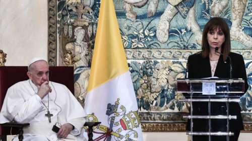 Πάπας Φραγκίσκος: Η Κατερίνα Σακελλαροπούλου τον ευχαρίστησε για την Αγιά Σοφιά