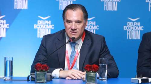 Γεωργιάδης στο Φόρουμ Δελφών: &quot;Είμαστε το 2% του ευρωπαϊκού πληθυσμού, αλλά παράγουμε το 10% των φαρμάκων που εξάγει η ΕΕ&quot;