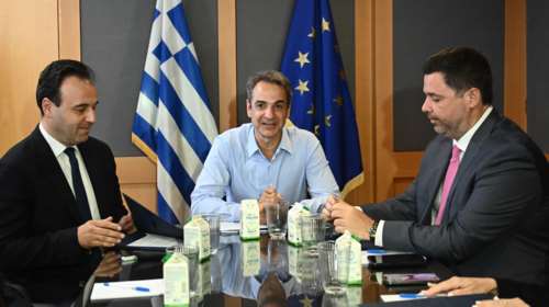 Στο υπουργείο Ψηφιακής Διακυβέρνησης ο Μητσοτάκης: Η πολύ σημαντική ψηφιακή πρόοδος αρχίζει και αποτυπώνεται