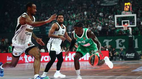 Παναθηναϊκός-Παρτιζάν 96-84: Πέμπτη σερί νίκη χωρίς Σλούκα και Μπράουν