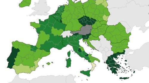 Χάρτης ECDC: Στο &quot;πράσινο&quot; πάλι η Ελλάδα με δείκτη θετικότητας κάτω από 4% - Πρωτιά και για τα τεστ
