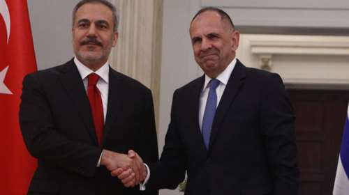 Τηλεφωνική συνομιλία Γεραπετρίτη - Φιντάν για διμερείς σχέσεις και για περιφερειακές - διεθνείς εξελίξεις