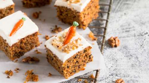 Υγιεινό κέικ καρότου χωρίς ζάχαρη και με ελάχιστες θερμίδες - Θα συνοδεύσει τέλεια τον καφέ σας