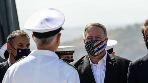 Μητσοτάκης - Πομπέο από τη βάση της Σούδας: Με την Τουρκία ήρθε η ώρα της διπλωματίας