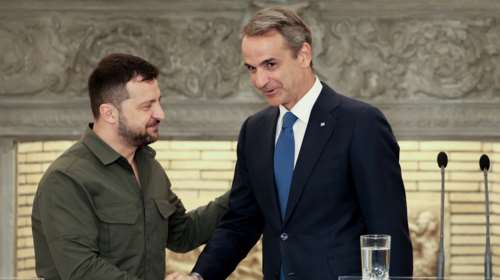 Μυστική επίσκεψη - αστραπή του Μητσοτάκη στην Ουκρανία - Συνάντηση με Ζελένσκι