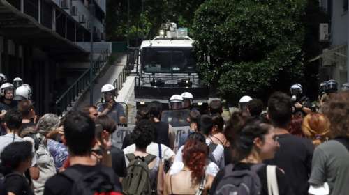 Πανεπιστημιακή Αστυνομία: Crash-test με παρουσία... ΜΑΤ και Αίαντα στο ΑΠΘ