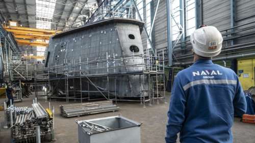 Belh@rra: Επίσημο - Εικόνες από τη συναρμολόγηση της πρώτης φρεγάτας για το Πολεμικό Ναυτικό στη Γαλλία