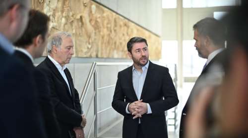 Στο Μουσείο της Ακρόπολης ο Ανδρουλάκης: Το Βρετανικό Μουσείο έχει χρέος στην ανθρωπότητα να επιστρέψει τα Γλυπτά