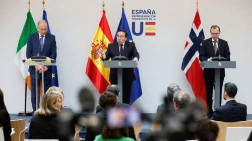 Ισπανία, Νορβηγία και Ιρλανδία αναγνώρισαν επισήμως το παλαιστινιακό κράτος