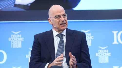 Δένδιας: Η Δημοκρατία δεν αποτελεί ανεπίστροφη κατάκτηση - Διαρκής η ευθύνη μας για τη διαφύλαξή της