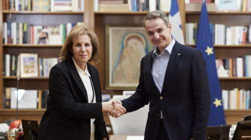 &quot;Μεταγραφή&quot; της Εύης Χριστοφιλοπούλου στη ΝΔ - Θα είναι υποψήφια στις ευρωεκλογές