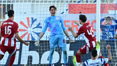 Ατρόμητος-Ολυμπιακός 1-2: Απόδραση από το Περιστέρι με ήρωα Τζολάκη στο 97&#39;