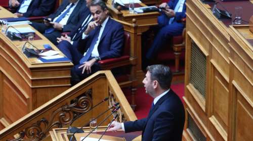 Οι δύο προτάσεις Ανδρουλάκη στη συνάντηση με τον Μητσοτάκη – Πίεση ΠΑΣΟΚ με τροπολογία για τα υπερκέρδη των τραπεζών