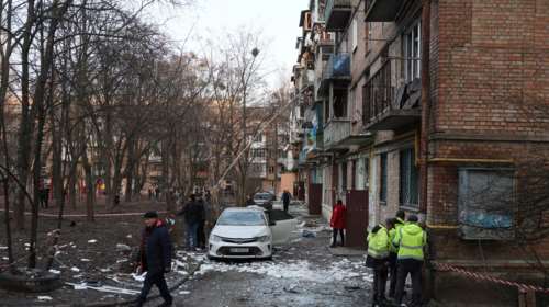 Πόλεμος στην Ουκρανία: Ρωσική πυραυλική επίθεση κατά υποδομών στο Κίεβο