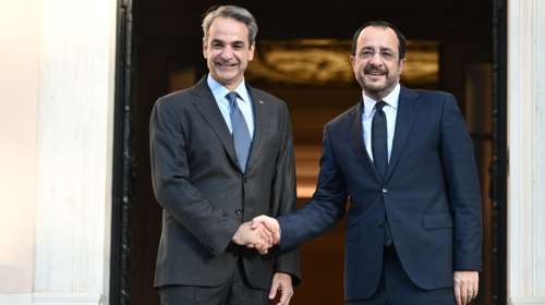 Στη Λευκωσία ο Μητσοτάκης για τη Διακυβερνητική Σύνοδο Ελλάδας- Κύπρου και την τριμερή με Ιορδανία