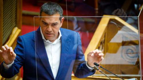 Τσίπρας στη Βουλή: Γιατί παρακολουθούσατε τον Ανδρουλάκη; Ηταν πράκτορας; - Εσείς δώσατε την εντολή, κ. Μητσοτάκη