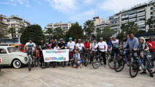 Μαγευτική ποδηλατοβόλτα με θέα τη θάλασσα στον Πειραιά
