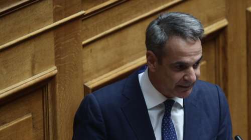 Μητσοτάκης στη Βουλή: Στη Ρόδο έχουμε megafire, πολύ δύσκολη η κατάσβεση- Μεγάλη ανοησία η &quot;σχέση&quot; πυρκαγιών με τις ανεμογεννήτριες