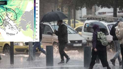 Έρχεται η κακοκαιρία &quot;Π&quot; από το απόγευμα της Παρασκευής - Ποιες περιοχές θα χτυπήσουν οι καταιγίδες [χάρτες]