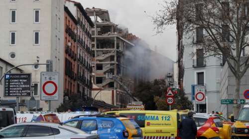 Ισχυρή έκρηξη στη Μαδρίτη: Τουλάχιστον 3 νεκροί -  Καταστράφηκαν τρεις όροφοι πολυκατοικίας [Εικόνες - Βίντεο]