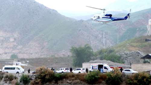 Εντοπίστηκαν τα συντρίμμια του ελικοπτέρου που μετέφερε τον Ιρανό πρόεδρο - &quot;Δεν υπάρχει καμία ένδειξη για επιζώντες&quot;