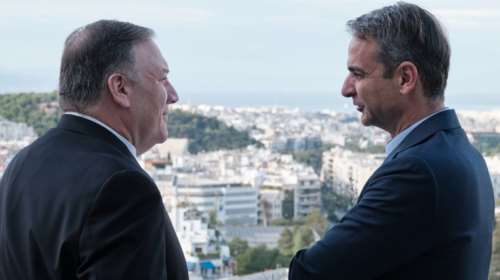 Επίσκεψη Πομπέο στην Ελλάδα: Από τη Θεσσαλονίκη και τα Χανιά στέλνει ηχηρό μήνυμα για την Τουρκία