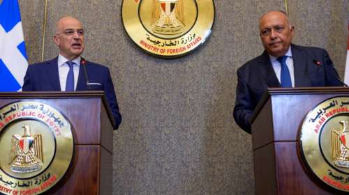 Δένδιας από Κάιρο: Η Ελλάδα θα υπερασπιστεί με κάθε νόμιμο μέσο τα κυριαρχικά της δικαιώματα