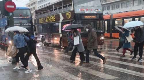 Έκτακτο δελτίο καιρού: Πορτοκαλί συναγερμός για ισχυρές καταιγίδες σε Αττική και άλλες έξι περιοχές