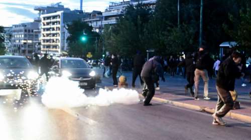 Προφυλακίστηκε ο Ρωμανός για το αποτύπωμα στη &quot;γιάφκα&quot; στους Αμπελόκηπους - Επεισόδια στην Ευελπίδων [εικόνες-βίντεο]