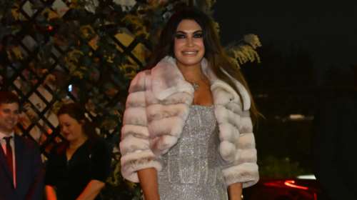 Στο Κέντρο Αθηνών η Κίμπερλι Γκίλφοϊλ και πλήθος πολιτικών και επιχειρηματιών για το πάρτι με τον Αργυρό [εικόνες]