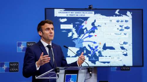 Σύνοδος ΝΑΤΟ: Ο χάρτης του Μακρόν έδειξε πόσο σημαντική είναι η Γαλλία για τη συμμαχία