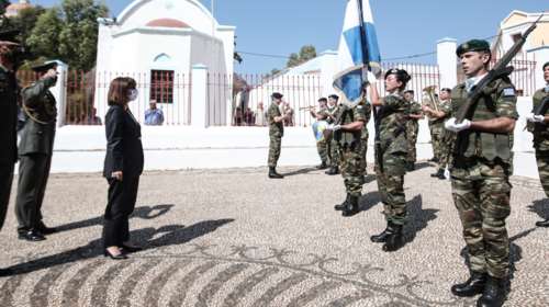 Η Σακελλαροπούλου στο Καστελόριζο και απέναντι στο Κας ο Ακάρ ζητά διάλογο