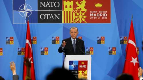 &quot;Κλασικός&quot; Ερντογάν μετά το ΝΑΤΟ: Δεν μπορείτε να στρατιωτικοποιείτε τα νησιά - Είχα κάνει μια προσφορά στον Μητσοτάκη