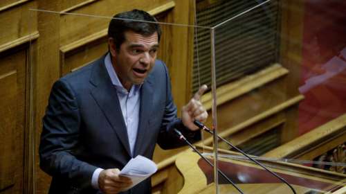 Δευτερολογία Τσίπρα: Καταθέστε τα πρακτικά των επιστημόνων για τον κορονοϊό