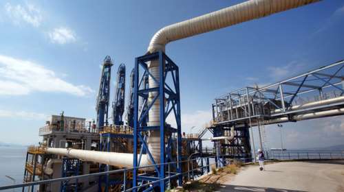 Ρεβυθούσα: Εγκαινιάστηκε ο νέος σταθμός φόρτωσης LNG με βυτιοφόρα - Ενδιαφέρον και από την Ουκρανία