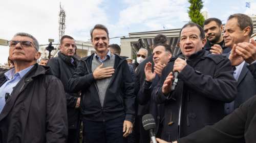 Στην Αλεξανδρούπολη ο Μητσοτάκης - Με εξαγωγικό προσανατολισμό η νέα μονάδα ηλεκτροπαραγωγής