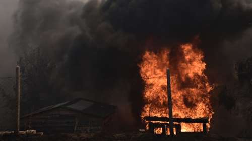 Φωτιά σε Κουβαρά - Λαγονήσι: Εφιαλτικές ώρες για τους κατοίκους - &quot;Δεν μπορούμε να αναπνεύσουμε, κινδύνευσε κόσμος&quot;